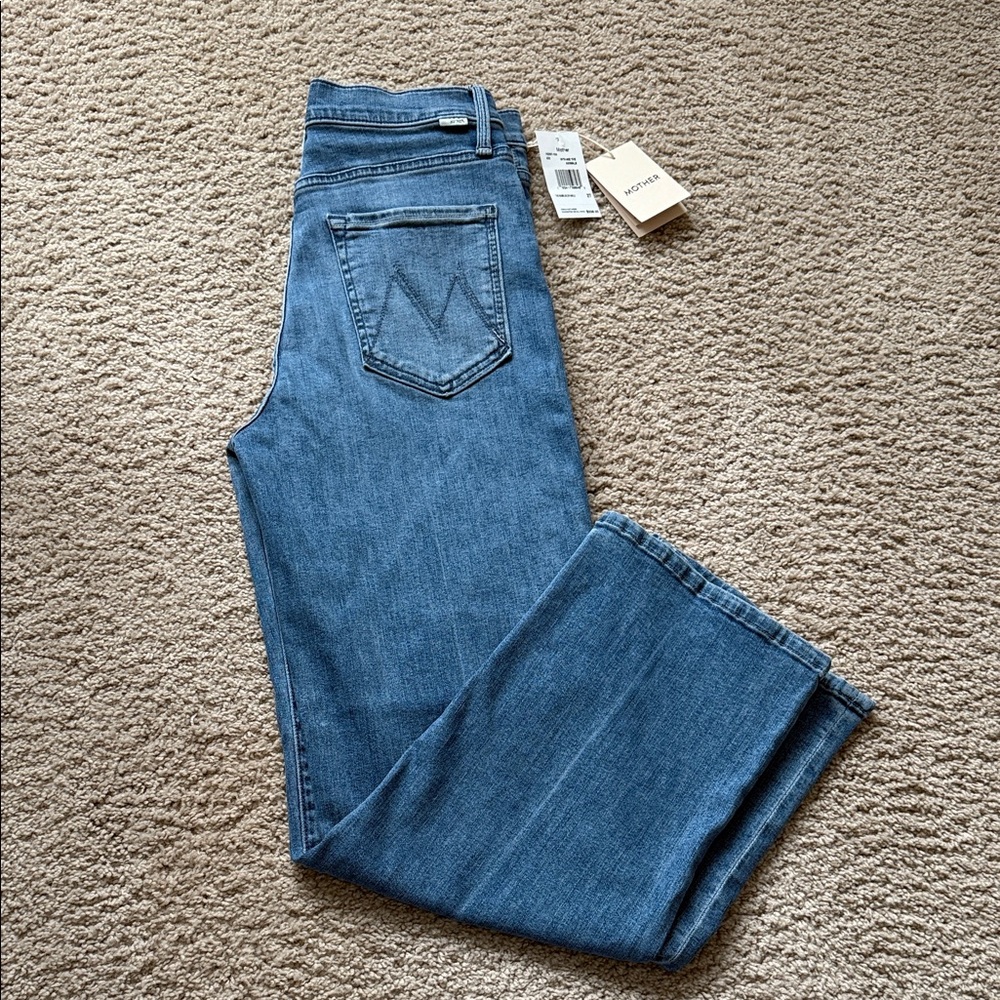 MOTHER The Rambler Zip Ankle Jeans